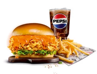 Gold Edition – Chicken Zinger, Fries & Pepsi Meal , Bengaluru , Sector 4