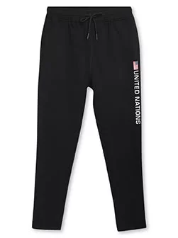Boys Black Track Pant