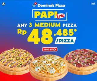 Paket Pizza Trio Paket Pizza Trio